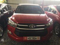 2016 Toyota Innova 28 E Manual Red