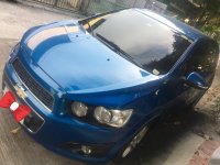 Chevrolet Sonic 2014 Gasoline Automatic Blue