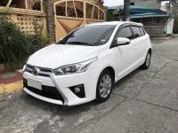 Toyota Yaris 2015 Gasoline Automatic White