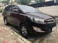 Negotiable Price 2017 Toyota Innova 2.8 E Automatic Blackish Red