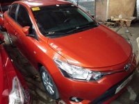 2017 Toyota Vios 13E automatic ORANGE GRAB READY