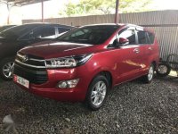 2016 Toyota Innova 2800E Manual Red Color