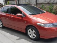 Honda City 2010 Gasoline Automatic Red