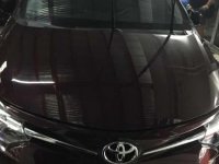 2017 TOYOTA Vios E automatic blackish red