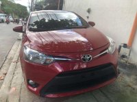 2016 Toyota Vios 1.3 E Automatic Red Sedan