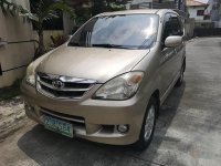 Toyota Avanza 2007 Gasoline Automatic Beige