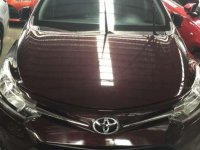 2017 TOYOTA Vios E automatic blackish red