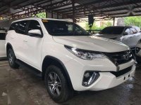 2016 Toyota Fortuner 2.4 V Automatic Pearl White Top op the Line