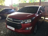 2017 TOYOTA Innova 28 E Manual Red