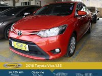 2016 Toyota Vios for sale