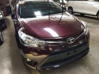 2017 Toyota Vios 1.3E automatic blackish red