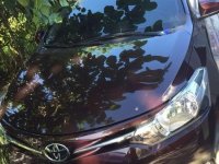 2018 TOYOTA Vios E manual blackish red