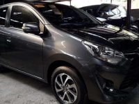 2018 Toyota Wigo 1.0G Gray Metallic Automatic Gasoline 900kms 2017