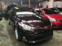 GRAB READY 2017 Toyota Vios 1300E Manual Blackish Red