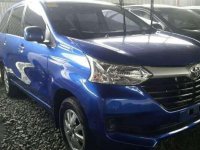 TOYOTA Avanza E Automatic 2017 Blue for sale at Quezon City