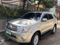 2011 Toyota Fortuner G FOR SALE