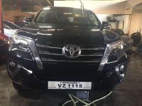 2017 TOYOTA Fortuner 24 V 4x4 Automatic Black