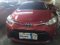 GRAB Registered 2016 Toyota Vios 1.3 E Automatic Red