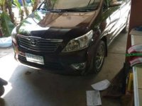 Toyota Innova G Metallic brown 2014 model