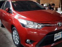 GRAB READY 2016 Toyota Vios 1.3E Automatic Gasoline Red Mica Metallic