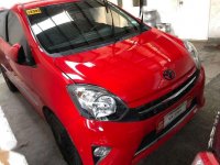 2017 Toyota Wigo 1.0 G Manual Red n Silver