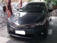 Toyota Corolla Altis 1.6G, 2015 Model Manual