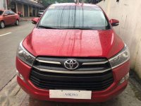 2017 Toyota Innova 2.8 E Manual Red Mica