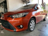 2018 Toyota Vios 1.3 E Manual Metallic Orange Sedan