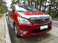 2012 dec Toyota Innova 2.5e diesel AT