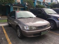 For sale A well preserved Toyota Corolla 1999