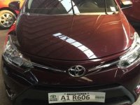 2018 TOYOTA Vios E manual blackish red