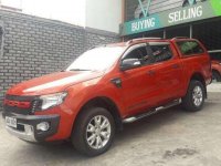 2015 Ford Ranger Wildtrak 2.2L A/T Orange 