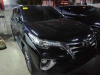 2017 Toyota Fortuner 2.4V 4x2 diesel automatic newlook BLACK