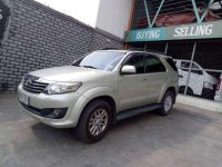 2012 Toyota Fortuner 2.7 G A/T Beige Gasoline