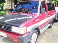 TOYOTA TAMARAW 1996 model -THURSDAY coding