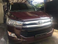 2017 Toyota Innova 2.8 G Manual Blackish Red 