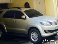 Toyota Fortuner G 2012 Model for Sale