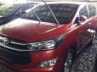 2017 Toyota Innova 2.8E Manual Diesel Red Mica 