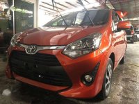 2018 Toyota Wigo 1000G VVT-i GAS Manual Orange