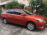 2016 Toyota Vios 1.3 E Manual Metallic Orange Model