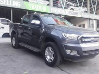 2017 FORD RANGER XLT 2.2L A/T GRAY DIESEL