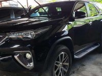 2017 Toyota Fortuner 2.4V 4x2 Automatic Diesel Black 