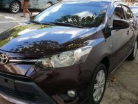 2017 Toyota Vios 1.3E Dual Vvti Automatic Gasoline Blackish Red 