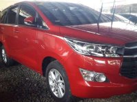 TOYOTA Innova E 2017 Manual Red-Located at Quezon City