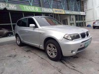 2005 BMW X3 2.5 liter Gas A/T Silver GAS