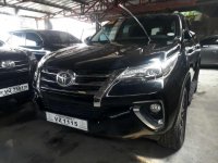 2017 Toyota Fortuner 2.8V 4x4 Black Automatic 