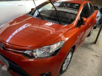 2017 TOYOTA Vios 1.3 E Automatic Orange GRAB READY