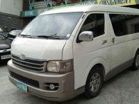 2008 Toyota Hi-Ace Super Grandia A/T White Diesel