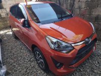 2017 Toyota Wigo 1.0G manual newlook METALLIC ORANGE