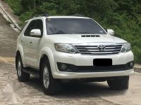 2013 Toyota Fortuner G D4d 4x2 1st owned Cebu plate